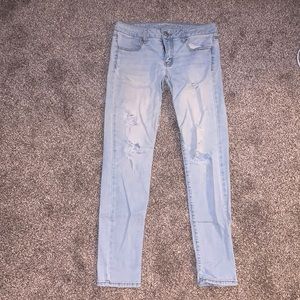 American eagle ripped jeans